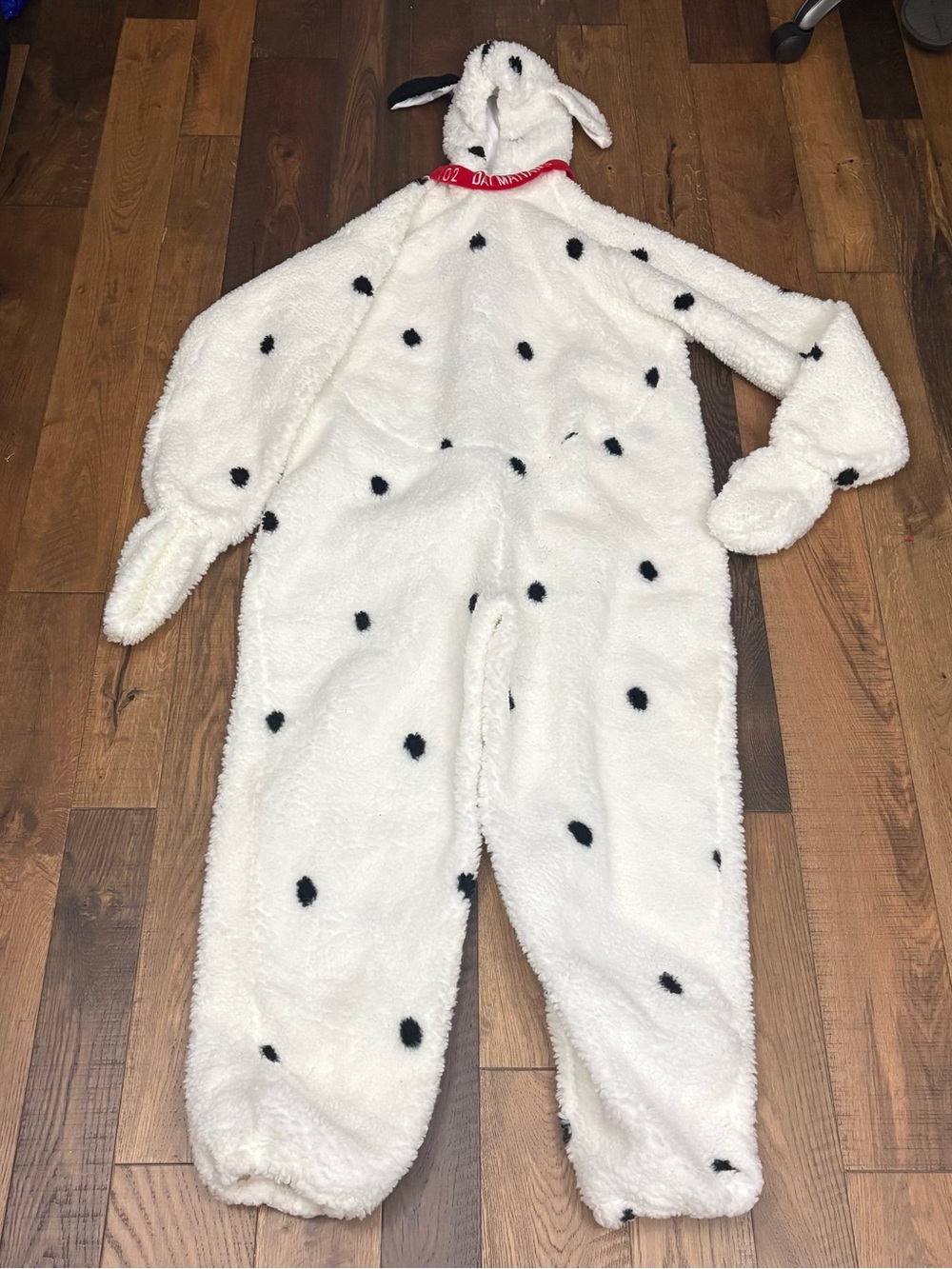 90s vintage Disney 102 Dalmatian dog costume Large 101 halloweeen dress up